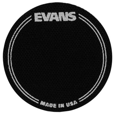 Evans EQ Black Nylon Single Patch EQPB1 image