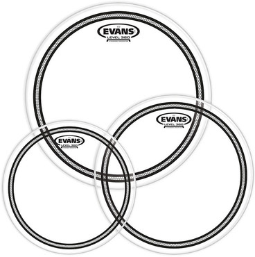 Evans EC2S Clear Rock Tom Pack ETP-EC2SCLR-R image