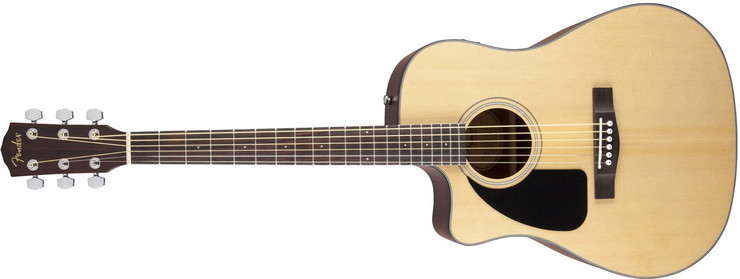 Fender CD-100CE Left-Hand Natural image