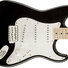 Fender Squier Affinity Stratocaster Maple Black image