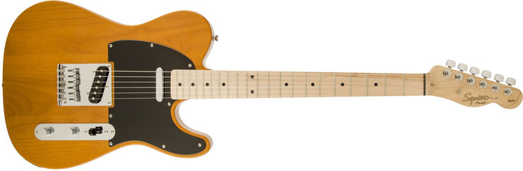 Fender Squier Affinity Telecaster Maple Butterscotch Blonde image