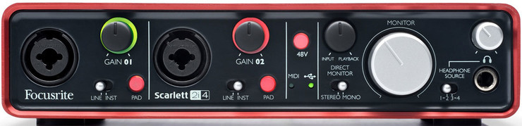 Focusrite Scarlett 2i4 image