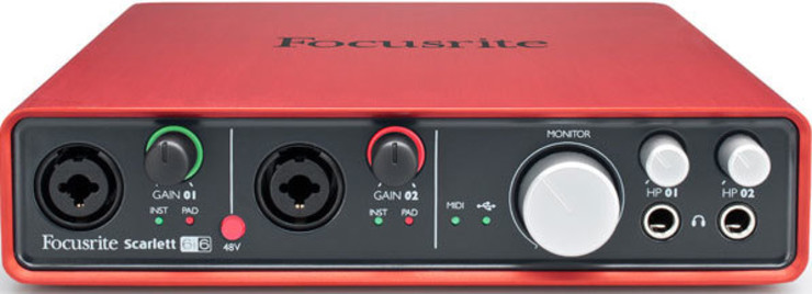 Focusrite Scarlett 6i6 image