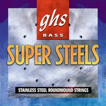 GHS Bass Super Steels 6-String Light 6L-STB (27-126) image