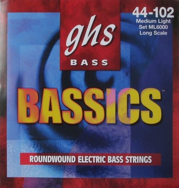 GHS Bass Bassics Medium Light ML6000 (44-102) image