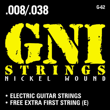 GNI Traditional Nickel Wound G62 (8-38) image