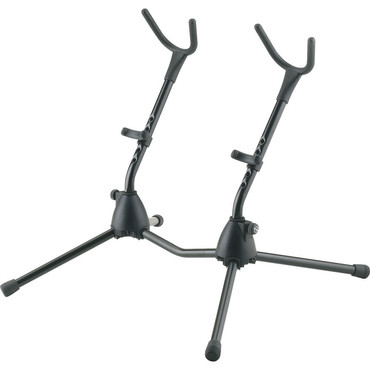 K&M 14320-000-55 Double Saxophone Stand image