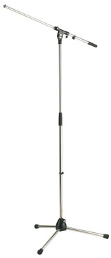 K&M 21020-300-01 Microphone Stand Nickel image