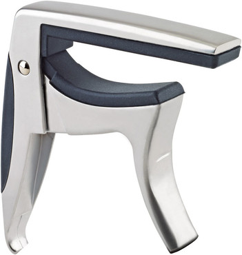 K&M 30910-000-02 Guitar Capo Matt Chrome image