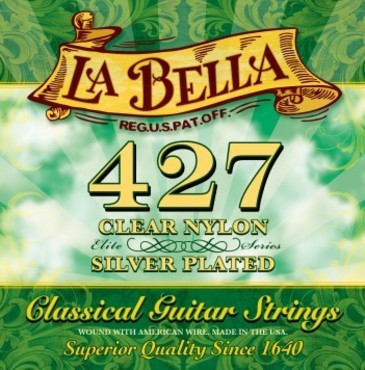 La Bella Elite Clear Nylon Silver-Plated 427 image