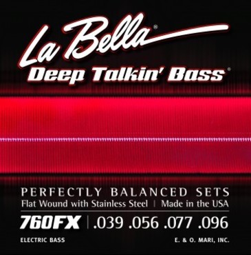 La Bella 760FX Deep Talking Bass Extra Light (39-96) image