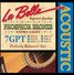 La Bella Acoustic Phosphor Bronze Extra Light 7GPT (10-50) 1