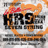 La Bella Hard Rockin' Steel 7 String HRS-71 (9-64) 1