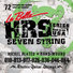 La Bella Hard Rockin' Steel 7 String HRS-72 (10-64) 1