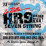 La Bella Hard Rockin' Steel 7 String HRS-73 (10-64) 1
