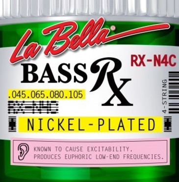 La Bella Bass Rx Nickel-Plated RX-N4C (45-105) image