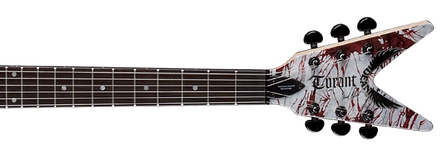 Dean Michael Ammot Signature Tyrant X Splatter электрогитара