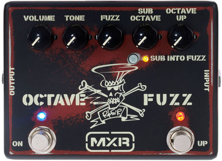 MXR SF01 Slash Octave Fuzz педаль фузз купить в Москве в интернет