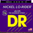 DR Bass Nickel Lo-Riders NMH5-45 Medium 5-String (45-125) 1