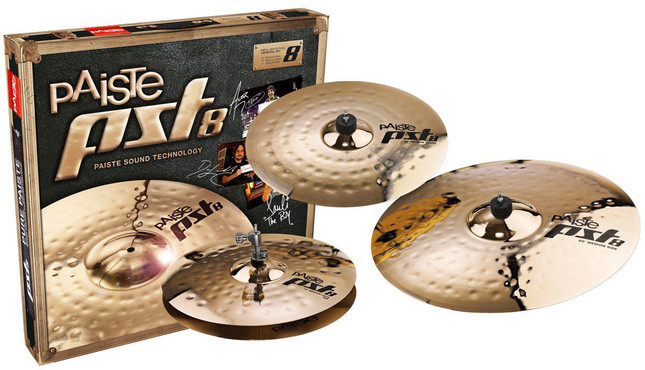 Paiste PST 8 Rock Set (14/16/20) image