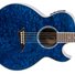 Dean Performer Florentine Quilt Ash TBL Trans Blue image