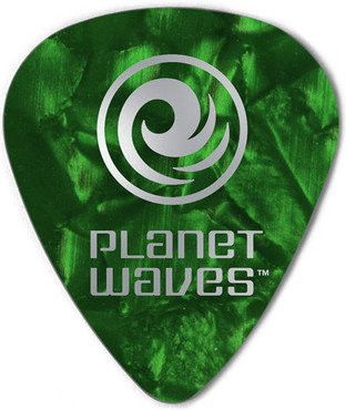 Planet Waves 1CAP4-10 Pearl Celluloid Medium image