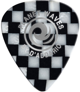 Planet Waves 1CCB4-10 Checkerboard Celluloid Medium 0