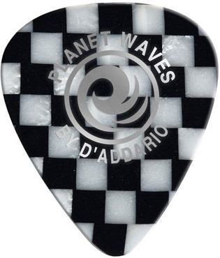 Planet Waves 1CCB6-10 Checkerboard Celluloid Standard Heavy image