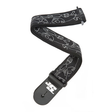 Planet Waves 50JS05 Joe Satriani Silver Sketches image