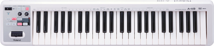 Roland A-49-WH MIDI Keyboard Controller image