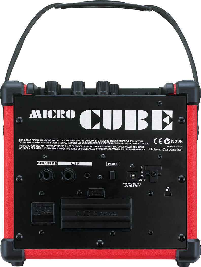 Roland Micro Cube GX Red мини комбик для гитары купить в Москве в