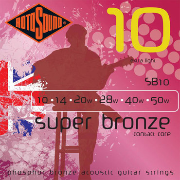 Rotosound Super Bronze SB10 (10-50) image