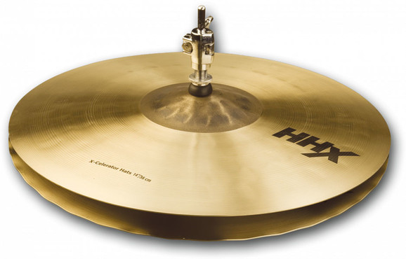 Sabian HHX X-Celerator Hats 14'' 11402XLB image