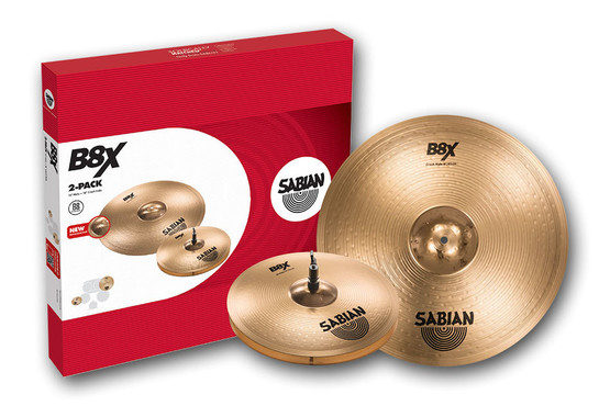 Sabian B8X 2-Pack Set 45002X image