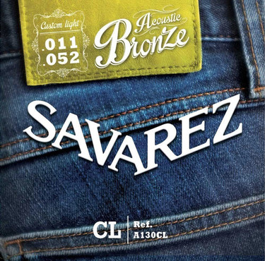 Savarez A130CL Acoustic Bronze Custom Light (11-52) image