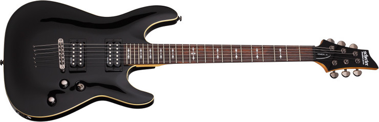 Schecter Omen-6 BLK image