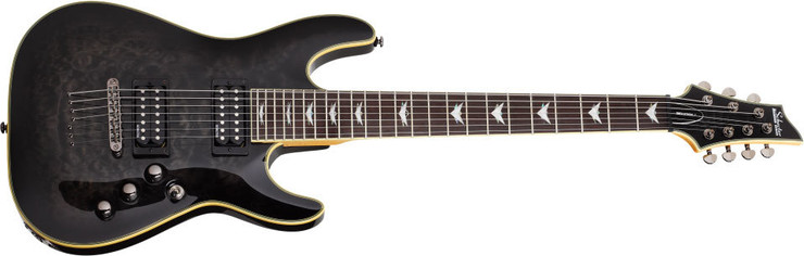 Schecter Omen Extreme 7 STBLK image