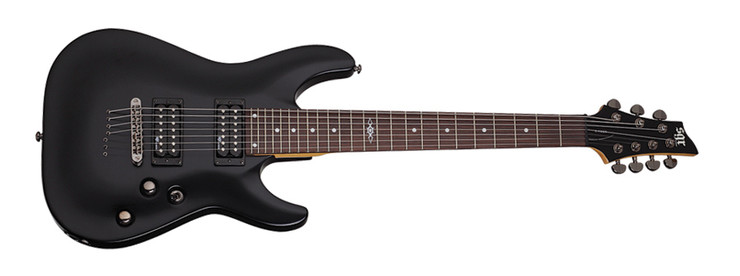 Schecter SGR C-7 BLK image