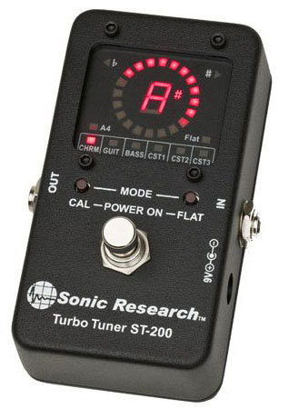 ギター Sonic Research ST-200 Sonic Research Strobe Tuner ST-200 тюнер для гитары купить в