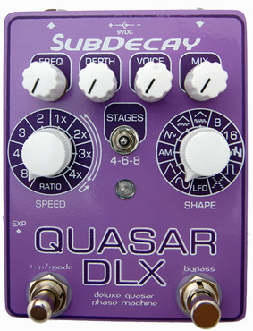 SubDecay Quasar DLX гитарный эффект phaser купить в Москве в