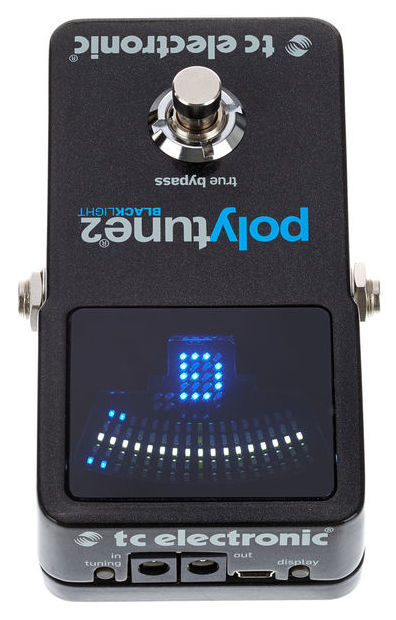 TC Electronic PolyTune 2 BlackLight тюнер для гитары купить в