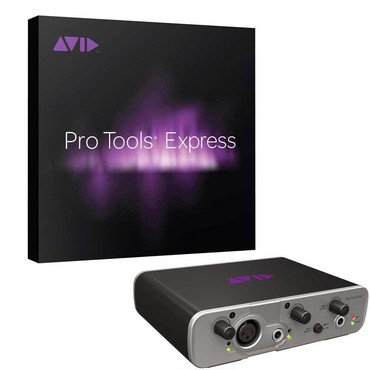 Avid Fast Track Solo with Pro Tools Express image