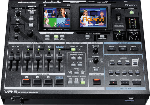 Roland VR-50HD Multi-Format AV Mixer image