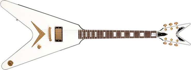 Dean V White Gold Classic White image