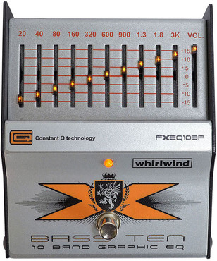 Whirlwind Bass Ten 10 Band Graphic EQ image