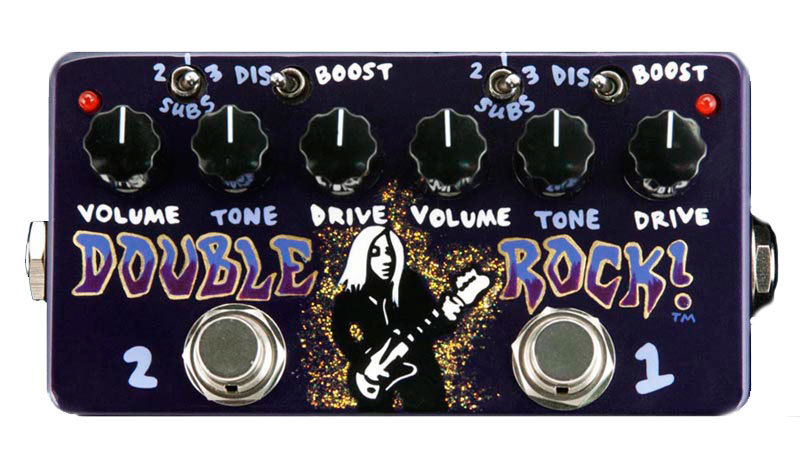 Zvex Double Rock Distortion Hand Painted педаль дисторшн купить в