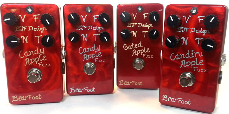 BearFoot FX: Candy Apple Fuzz 'Silver' - demo BearFoot Candy Apple