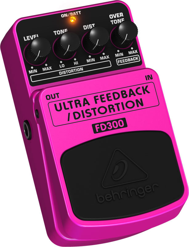 Behringer Ultra Feedback/Distortion FD300 педаль дисторшн купить в