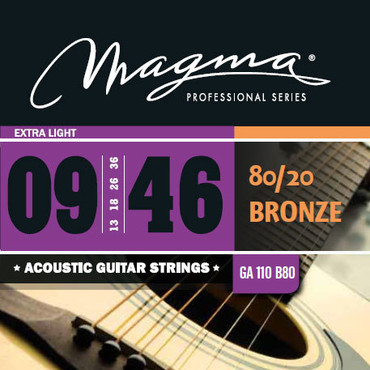 Magma GA110B80 Bronze 80-20 Extra-Light (9-46) 0