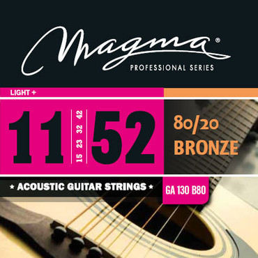 Magma GA130B80 Bronze 80-20 Light Plus (11-52) 0